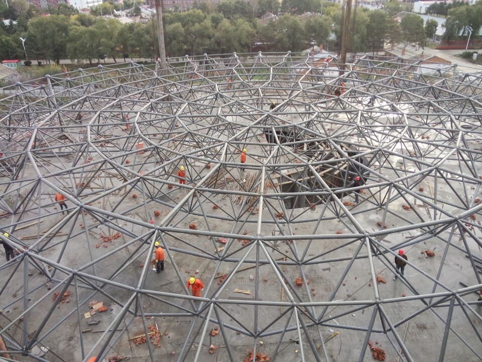 个旧全民健身中心网架