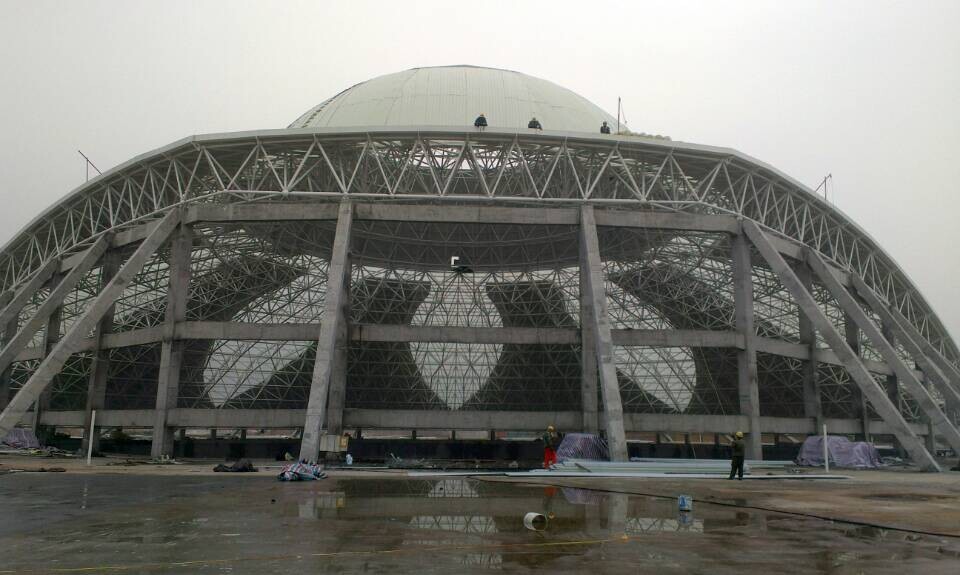 个旧温泉馆网架工程